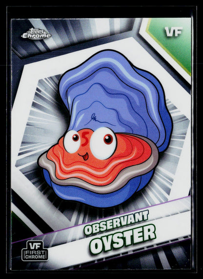 2026 Topps Chrome VeeFriends #127 Observant Oyster