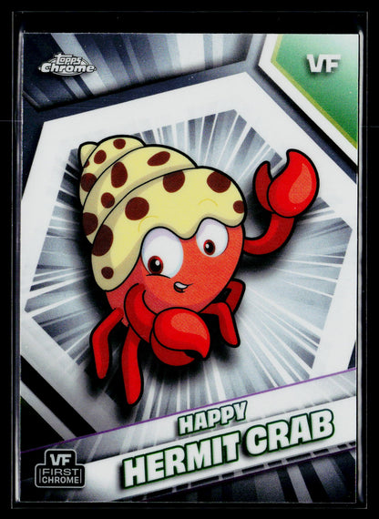 2026 Topps Chrome VeeFriends #90 Happy Hermit Crab