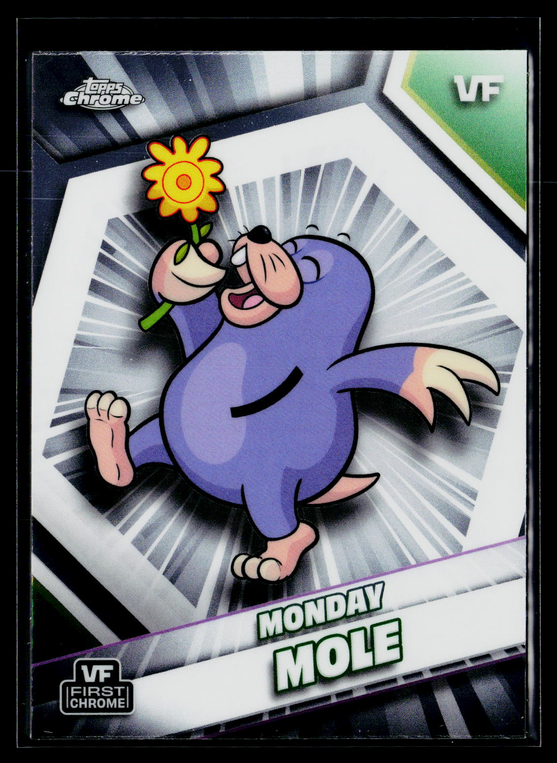 2026 Topps Chrome VeeFriends #124 Monday Mole