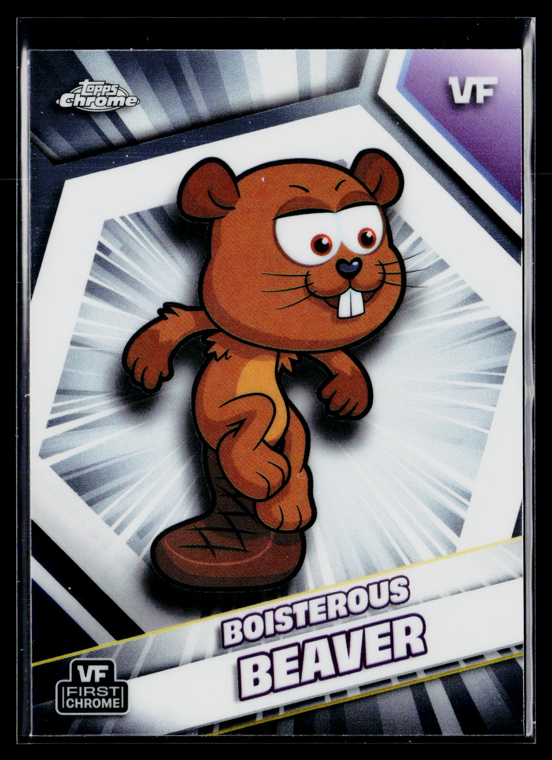 2026 Topps Chrome VeeFriends #34 Boisterous Beaver