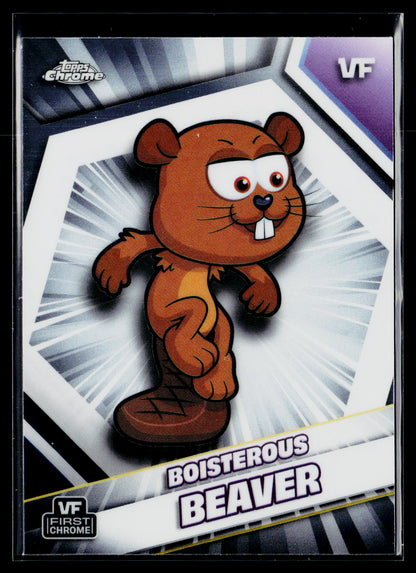 2026 Topps Chrome VeeFriends #34 Boisterous Beaver