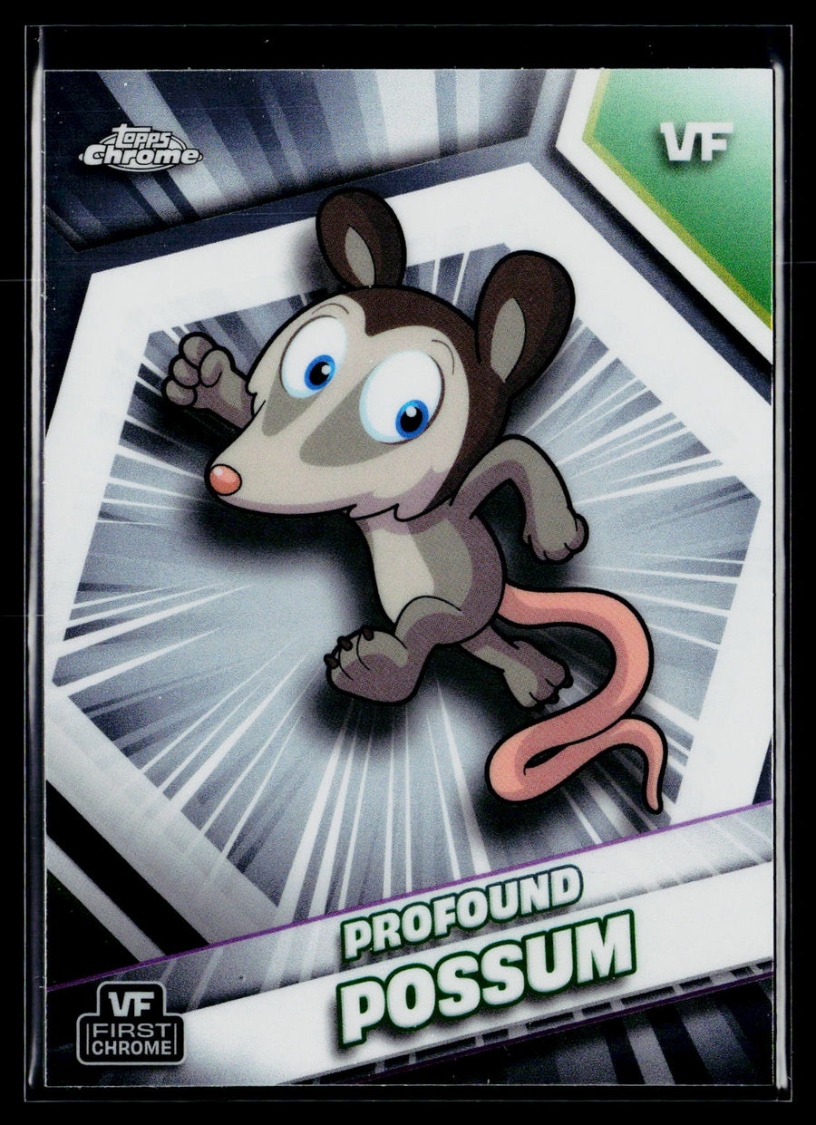 2026 Topps Chrome VeeFriends #142 Profound Possum