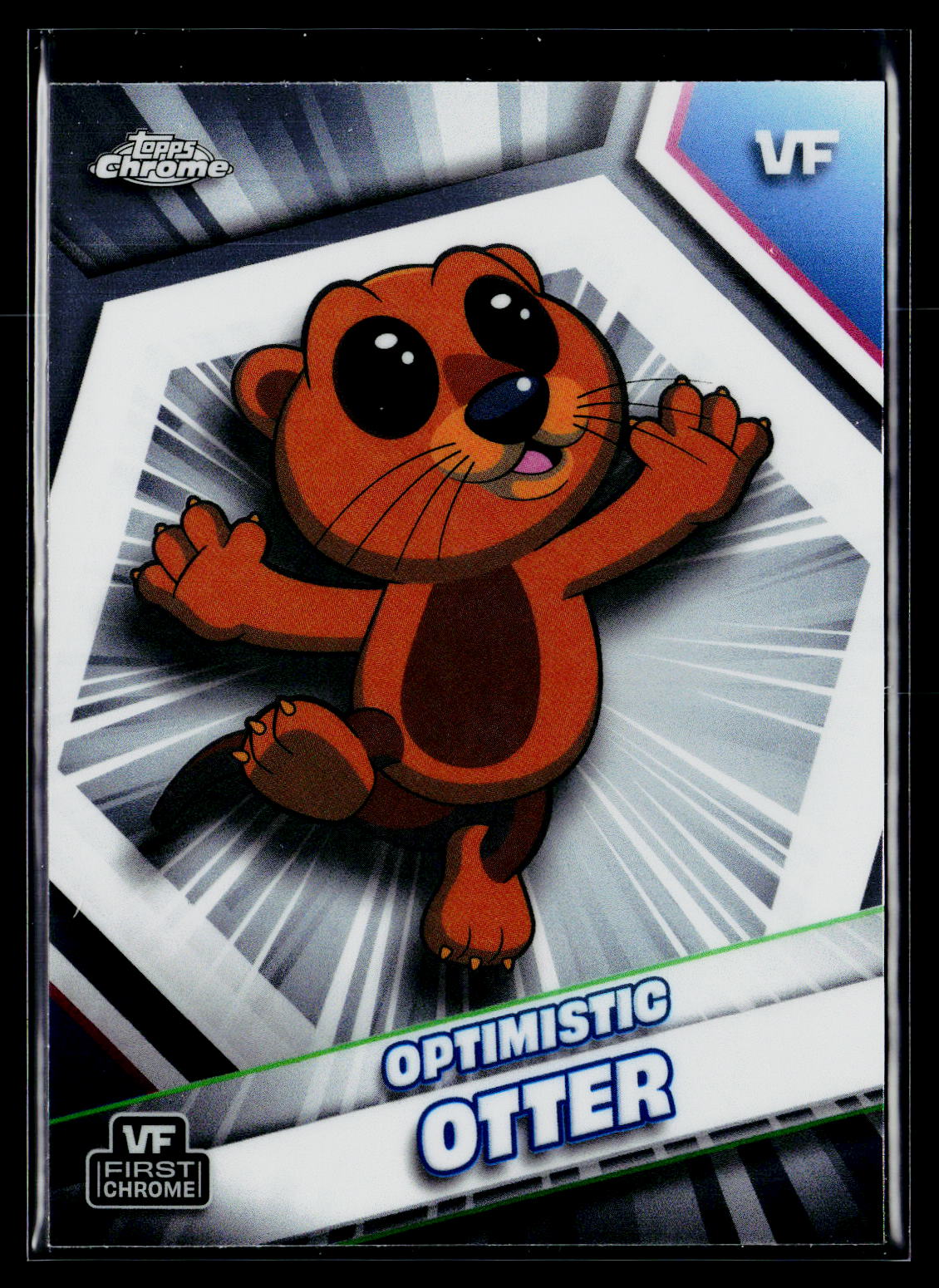 2026 Topps Chrome VeeFriends #129 Optimistic Otter