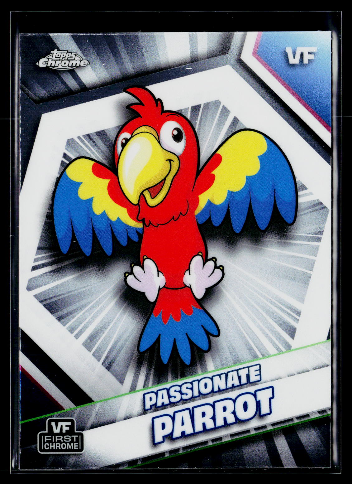 2026 Topps Chrome VeeFriends #132 Passionate Parrot