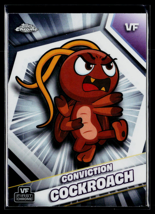 2026 Topps Chrome VeeFriends #58 Conviction Cockroach