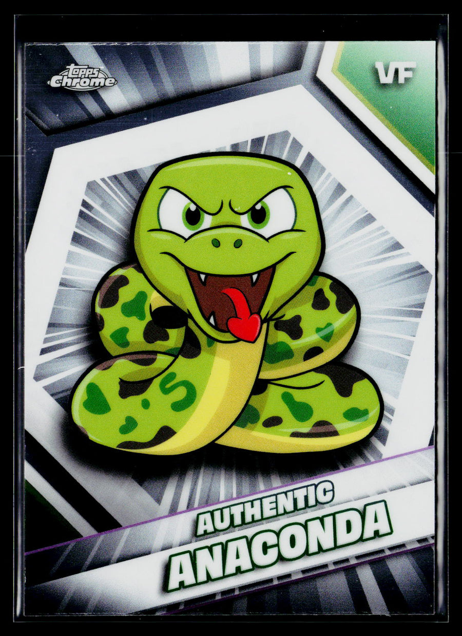 2026 Topps Chrome VeeFriends #24 Authentic Anaconda