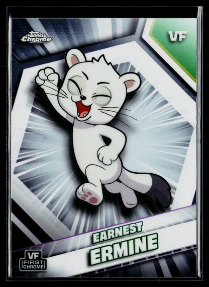 2026 Topps Chrome VeeFriends #69 Earnest Ermine