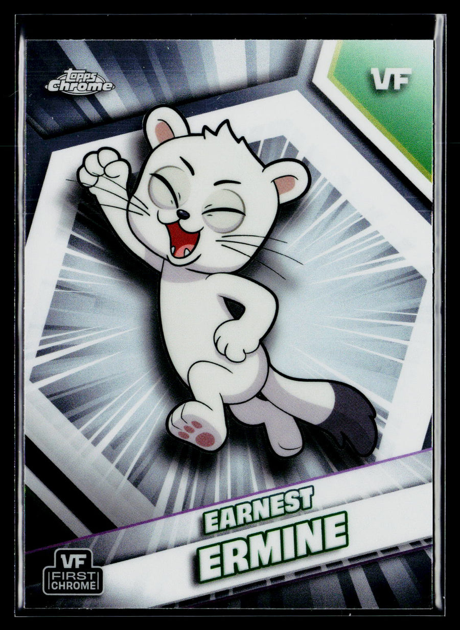 2026 Topps Chrome VeeFriends #69 Earnest Ermine