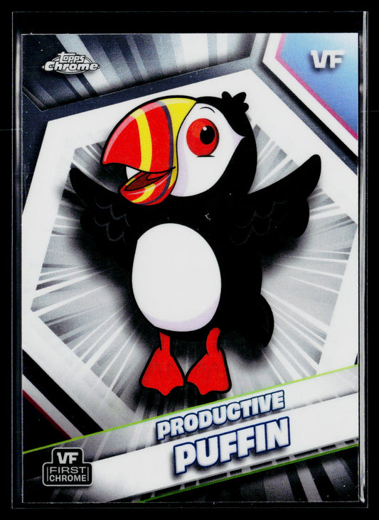 2026 Topps Chrome VeeFriends #141 Productive Puffin