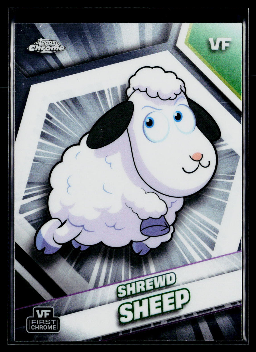 2026 Topps Chrome VeeFriends #157 Shrewd Sheep