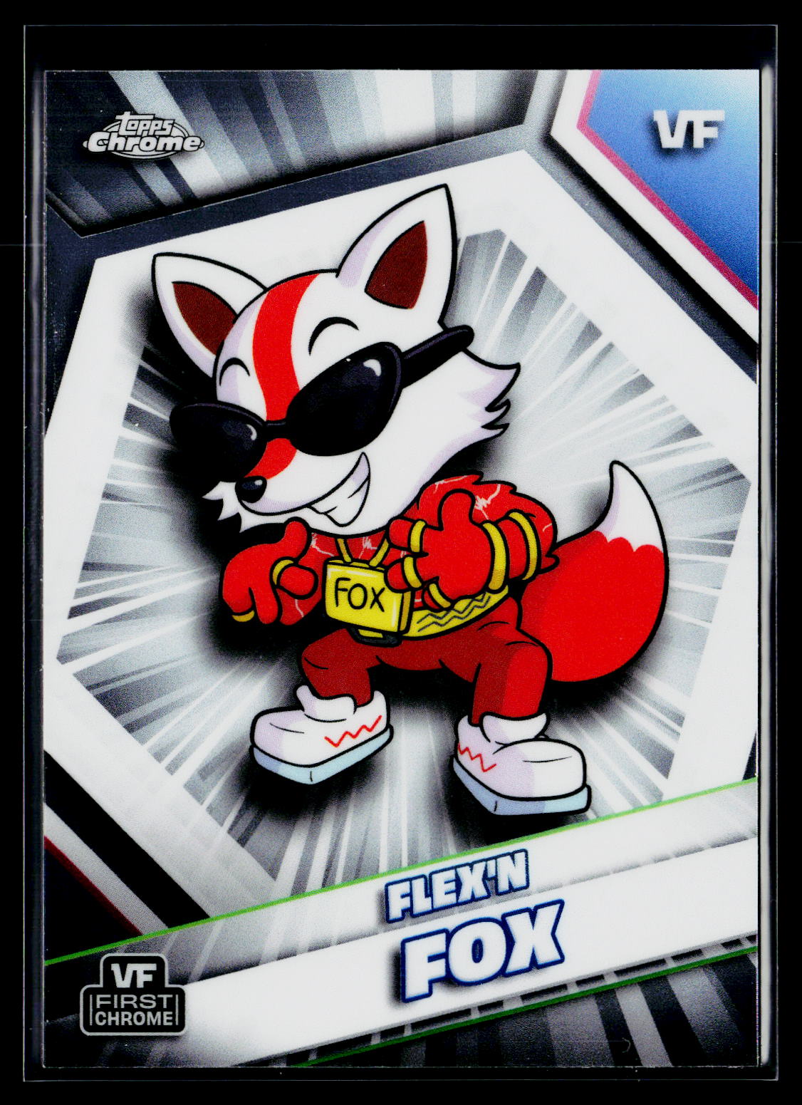 2026 Topps Chrome VeeFriends #74 Flex'n Fox
