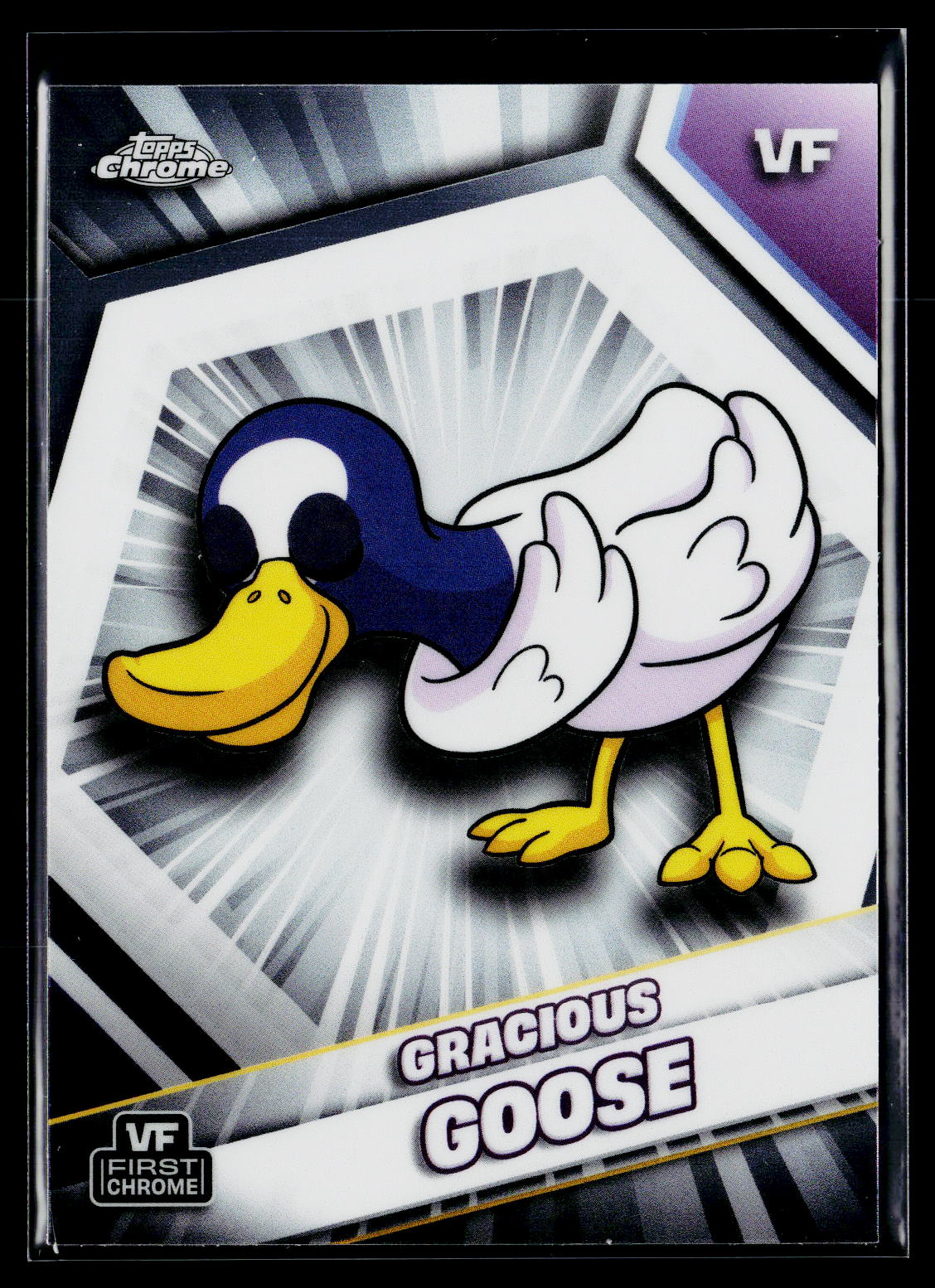 2026 Topps Chrome VeeFriends #85 Gracious Goose