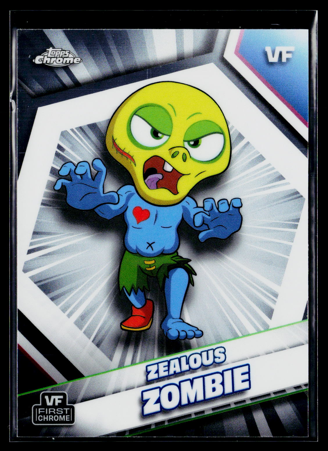 2026 Topps Chrome VeeFriends #198 Zealous Zombie