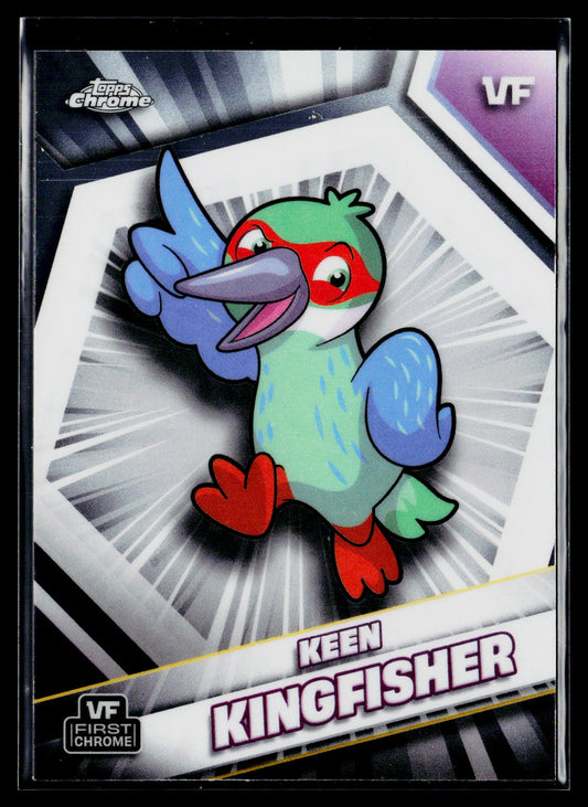 2026 Topps Chrome VeeFriends #107 Keen Kingfisher