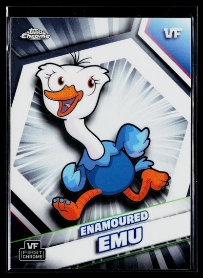 2026 Topps Chrome VeeFriends #71 Enamoured Emu