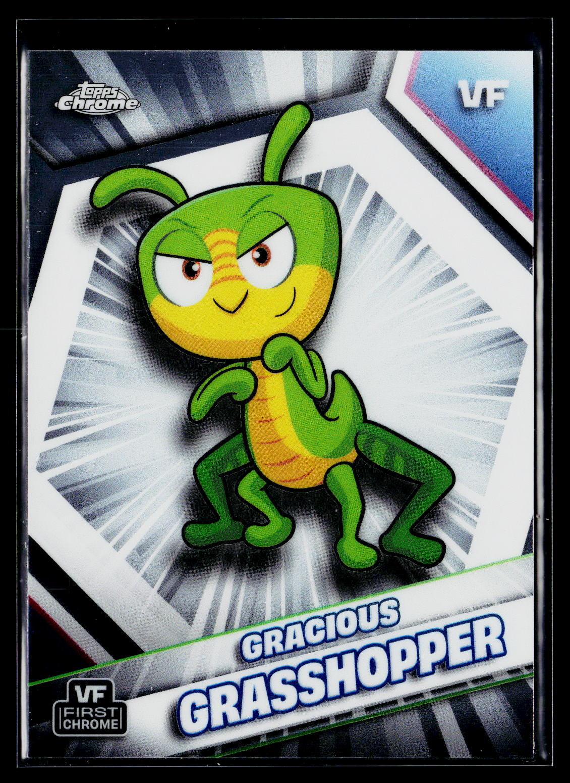 2026 Topps Chrome VeeFriends #86 Gracious Grasshopper
