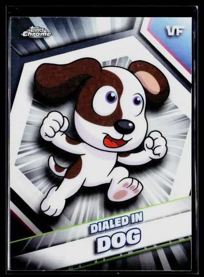 2026 Topps Chrome VeeFriends #14 Dialed In Dog