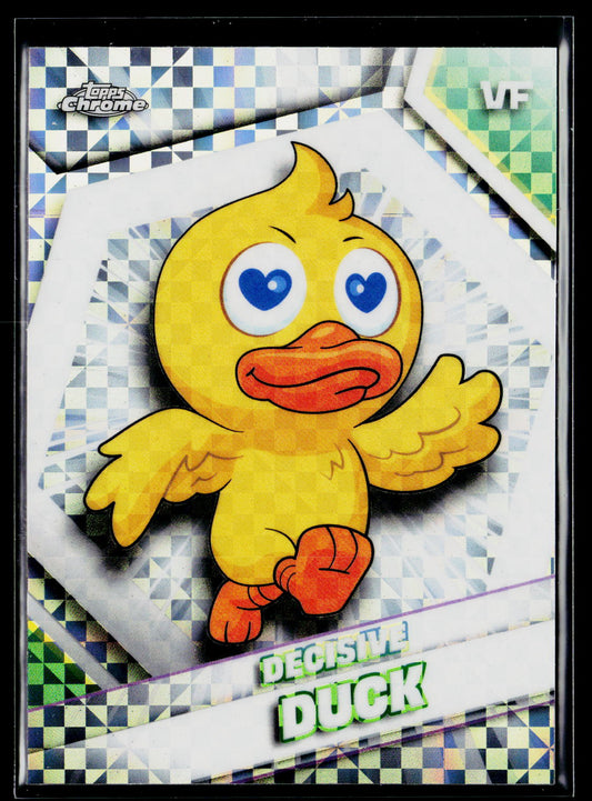 2026 Topps Chrome VeeFriends #3 Decisive Duck X-Fractor