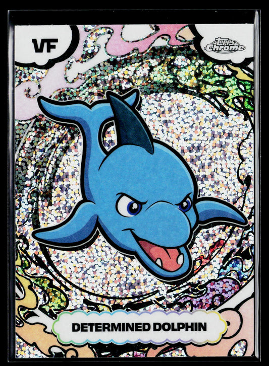 2026 Topps Chrome VeeFriends #SSA-33 Determined Dolphin Manga Speckle