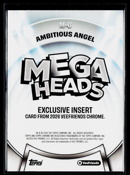 2026 Topps Chrome VeeFriends #M-6 Ambitious Angel Mega Heads