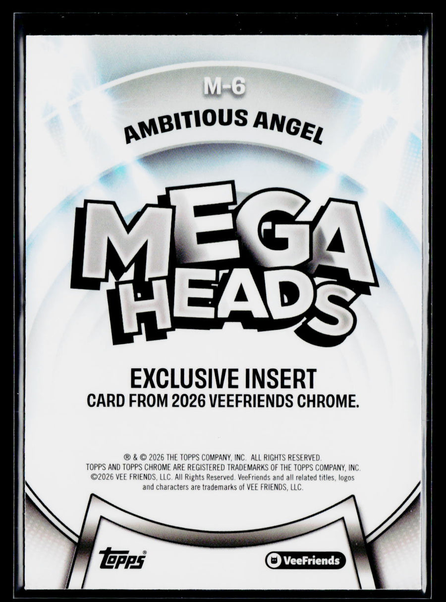 2026 Topps Chrome VeeFriends #M-6 Ambitious Angel Mega Heads
