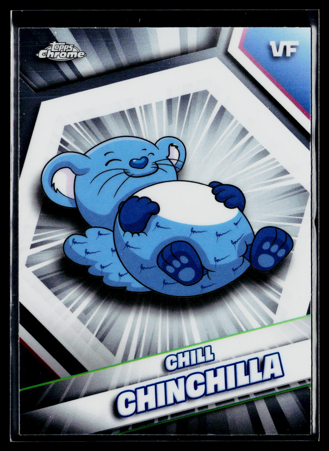 2026 Topps Chrome VeeFriends #47 Chill Chinchilla