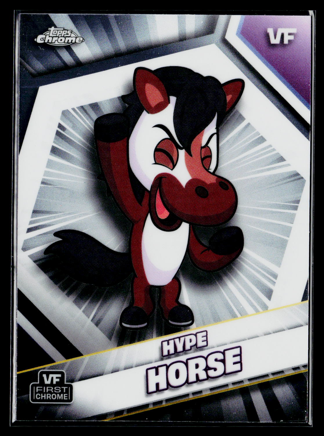 2026 Topps Chrome VeeFriends #101 Hype Horse