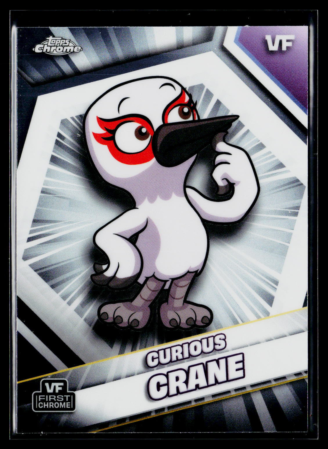 2026 Topps Chrome VeeFriends #61 Curious Crane