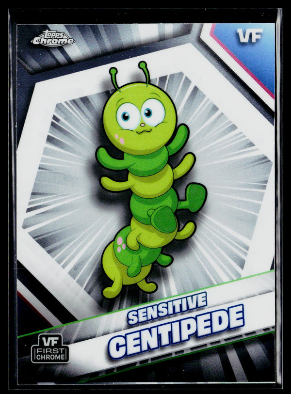 2026 Topps Chrome VeeFriends #153 Sensitive Centipede