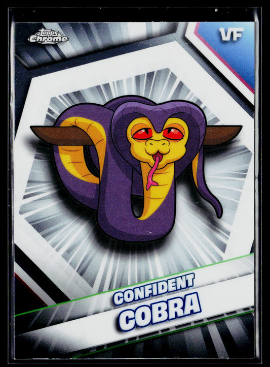 2026 Topps Chrome VeeFriends #53 Confident Cobra