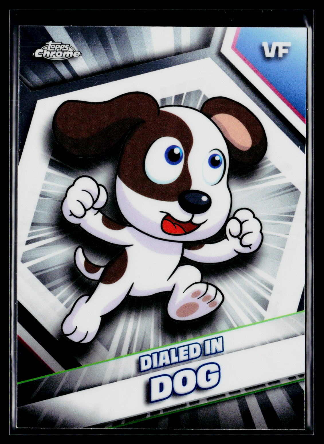 2026 Topps Chrome VeeFriends #14 Dialed In Dog