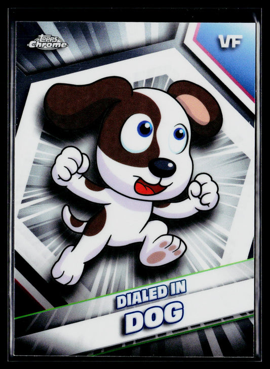 2026 Topps Chrome VeeFriends #14 Dialed In Dog