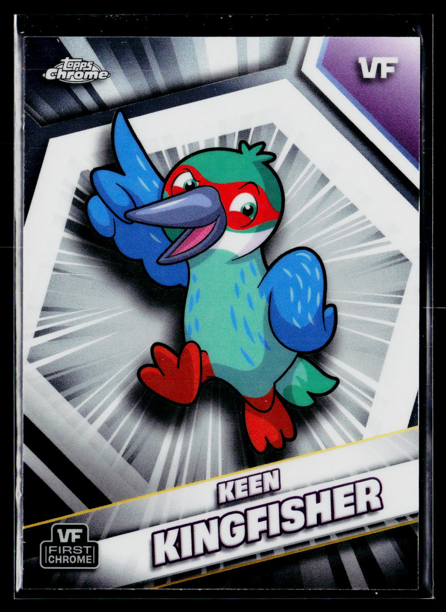 2026 Topps Chrome VeeFriends #107 Keen Kingfisher