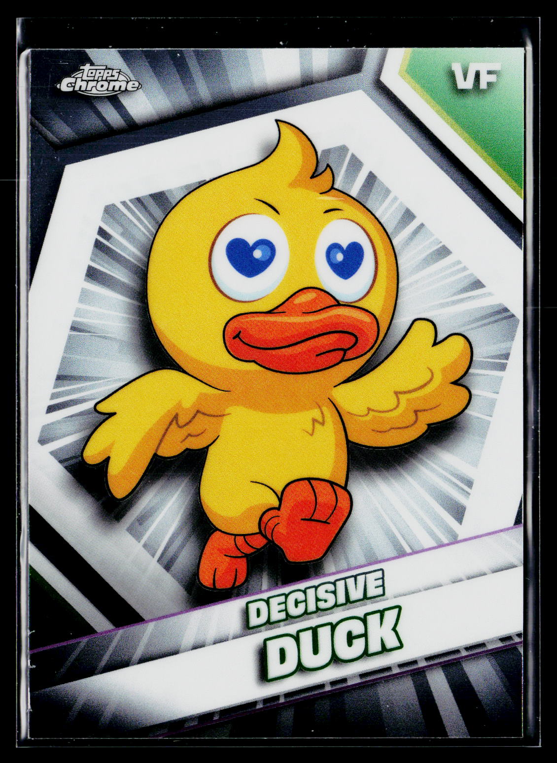2026 Topps Chrome VeeFriends #3 Decisive Duck