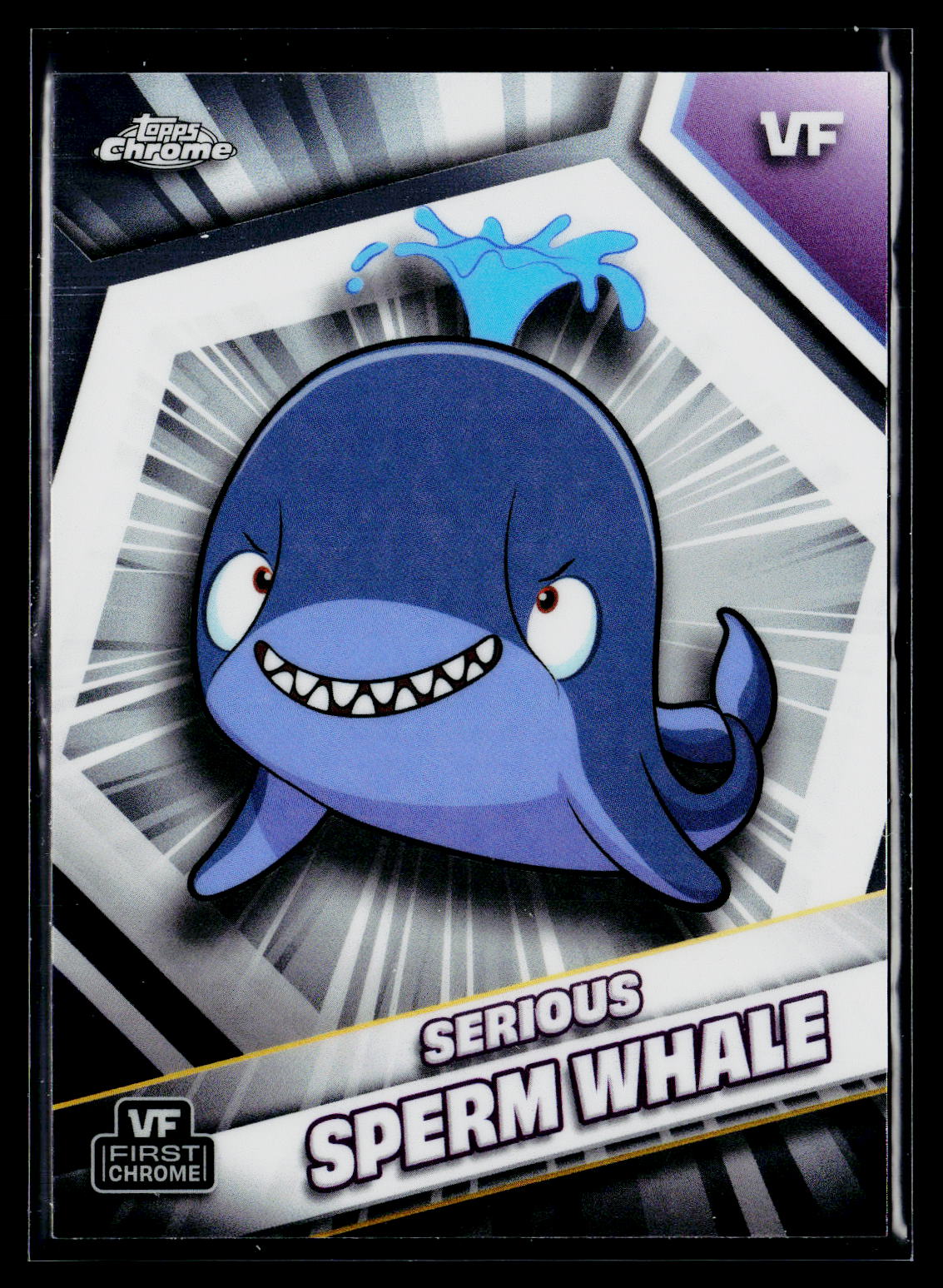 2026 Topps Chrome VeeFriends #155 Serious Sperm Whale