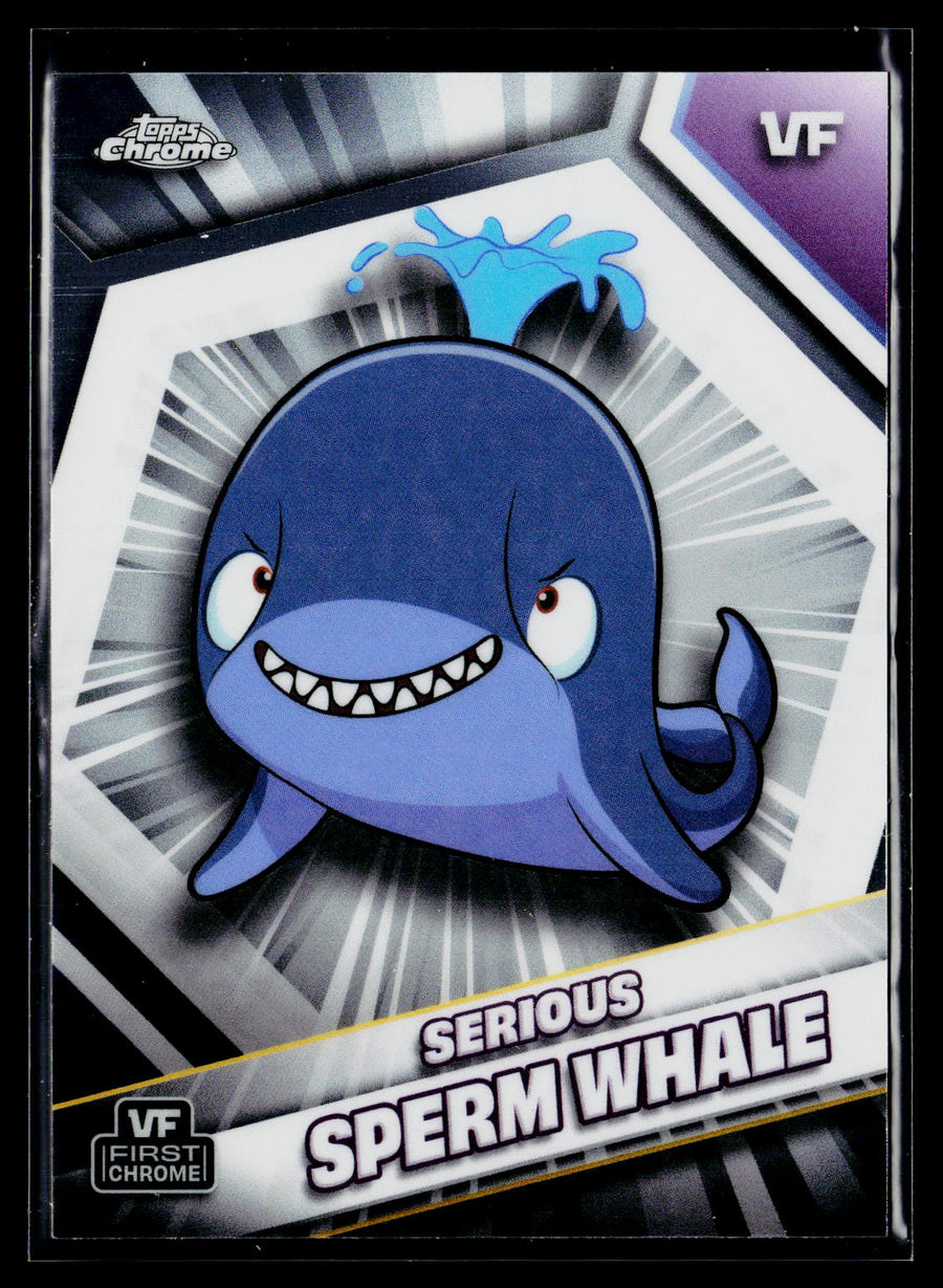 2026 Topps Chrome VeeFriends #155 Serious Sperm Whale
