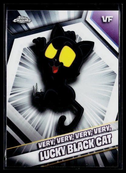 2026 Topps Chrome VeeFriends #55 Very, Very, Very, Very, Lucky Black Cat