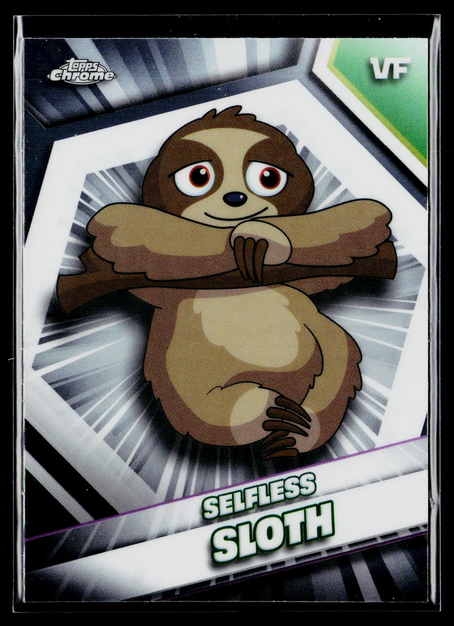 2026 Topps Chrome VeeFriends #151 Selfless Sloth