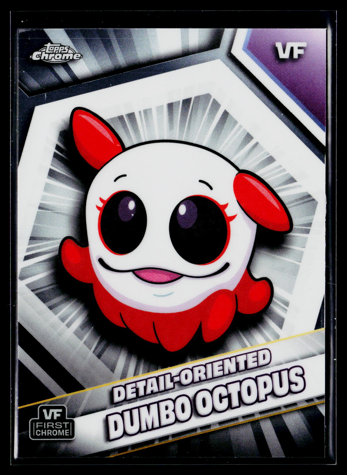2026 Topps Chrome VeeFriends #64 Detail-Oriented Dumbo Octopus