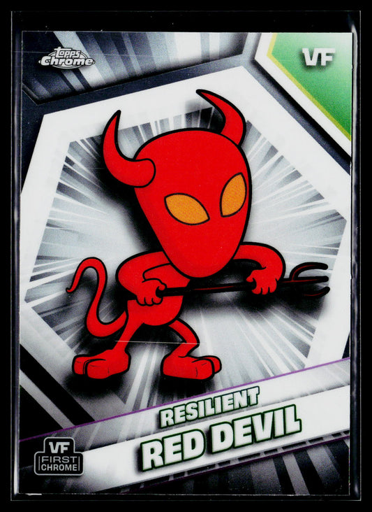 2026 Topps Chrome VeeFriends #66 Resilient Red Devil