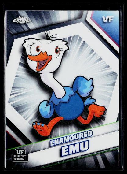 2026 Topps Chrome VeeFriends #71 Enamoured Emu
