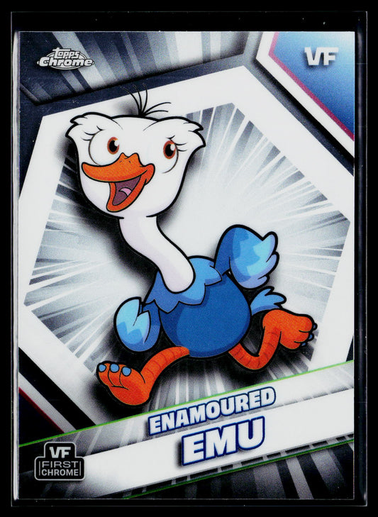 2026 Topps Chrome VeeFriends #71 Enamoured Emu