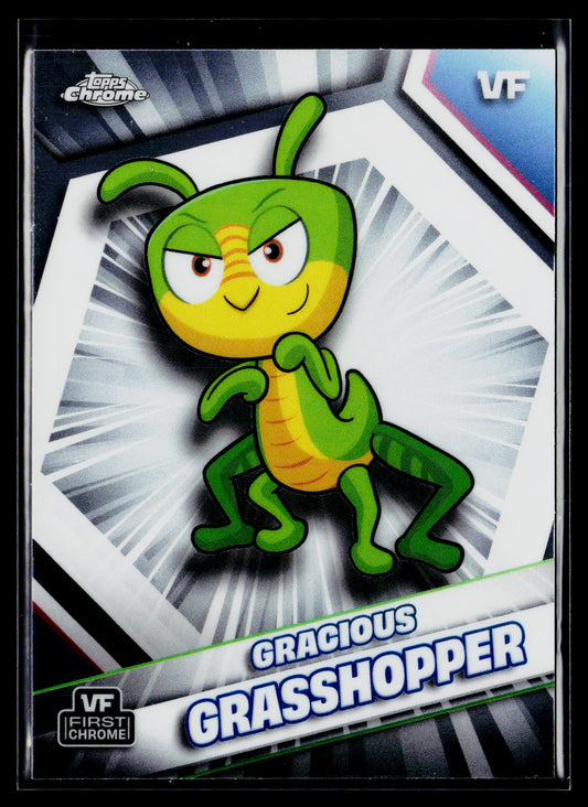 2026 Topps Chrome VeeFriends #86 Gracious Grasshopper