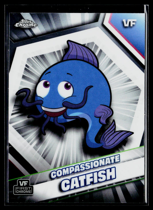 2026 Topps Chrome VeeFriends #50 Compassionate Catfish