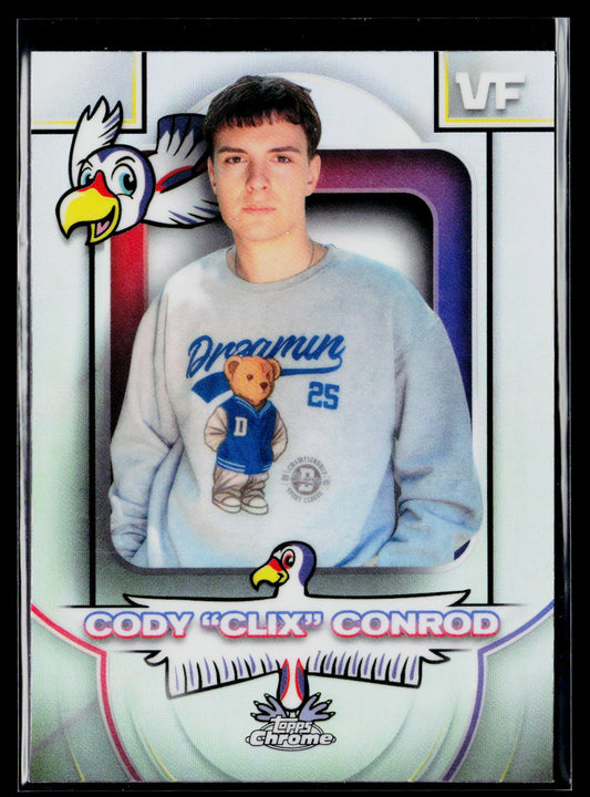 2026 Topps Chrome VeeFriends #CC-CL Cody "Clix" Conrod Content Condors