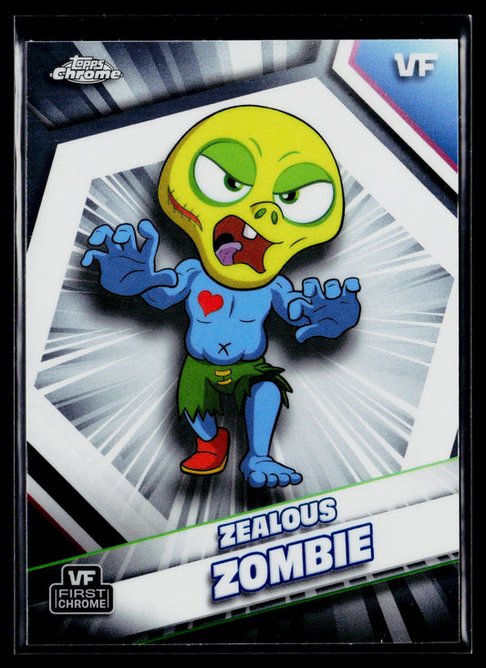 2026 Topps Chrome VeeFriends #198 Zealous Zombie