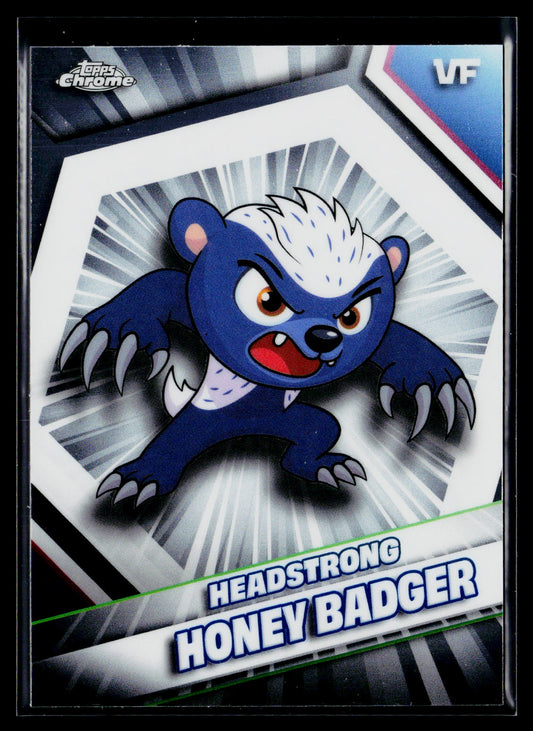 2026 Topps Chrome VeeFriends #92 Headstrong Honey Badger