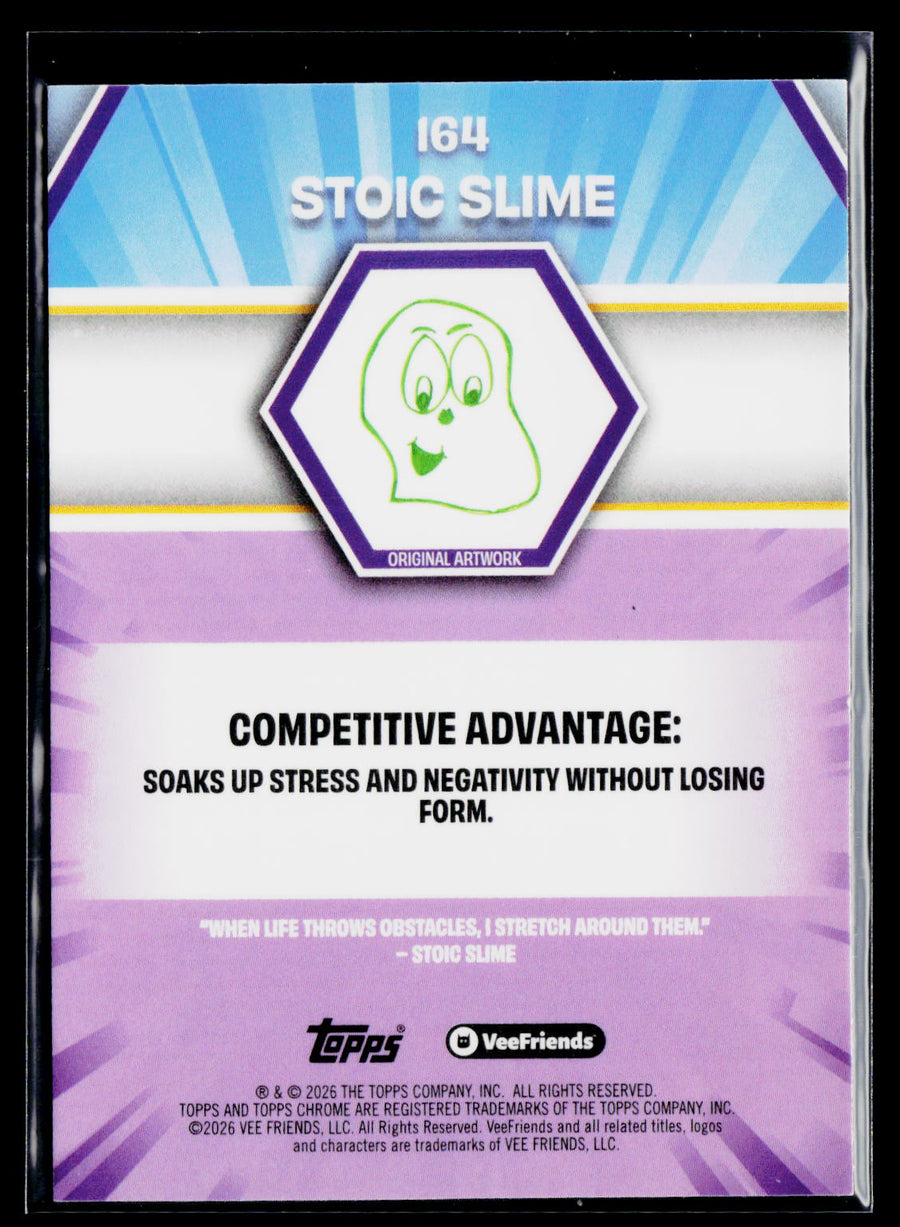 2026 Topps Chrome VeeFriends #164 Stoic Slime
