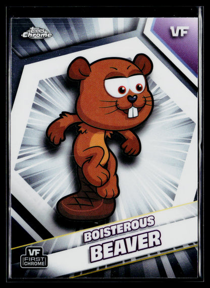 2026 Topps Chrome VeeFriends #34 Boisterous Beaver