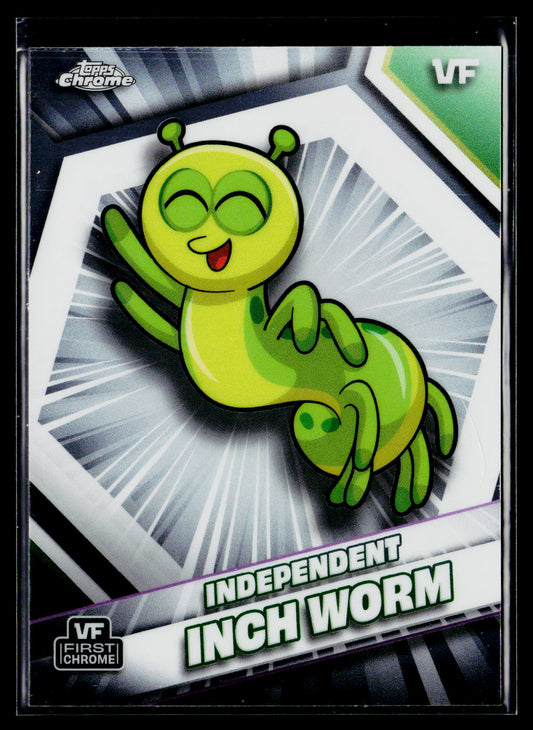 2026 Topps Chrome VeeFriends #103 Independent Inch Worm